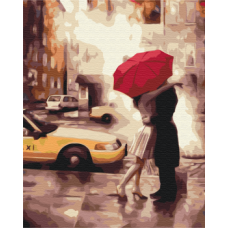 Картина за номерами "Кохання у Нью-Йорку", 40*50, KIDS Line