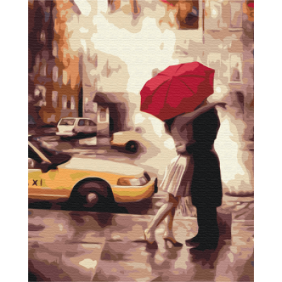 Картина за номерами "Кохання у Нью-Йорку", 40*50, KIDS Line - ZB.64031 ZiBi