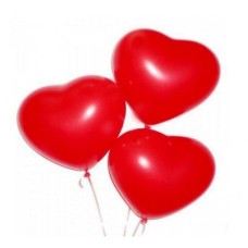 Кульки "Серце" червоне