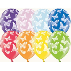 Кульки з принтом "Метелики"