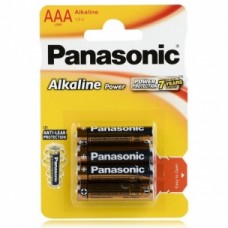 Батарейка PANASONIC Alkaline Power LR03 AAA B4 (4/48/240)