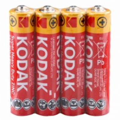 Батарейка KODAK EXTRA HEAVY DUTY R3 box (4/60/2400) - 8666