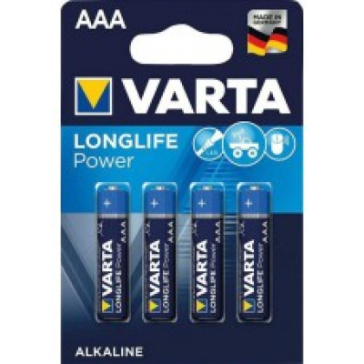 Батарейка VARTA LONGLIFE Power AAA bl (4/40/200)