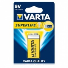 Батарейка VARTA SUPERLIFE 6F22 ZINC-CARBON bl (1/10/50)