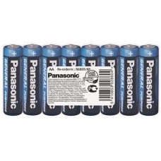 Батарейка Panasonic GENERAL PURPOSE R6 ZINK-CARBON box (8/48/240)