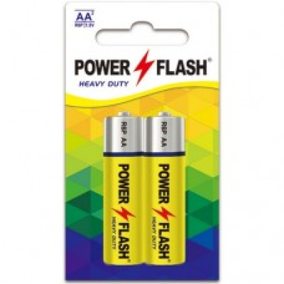 Батарейка Power Flash R06 bl (2/60/720)