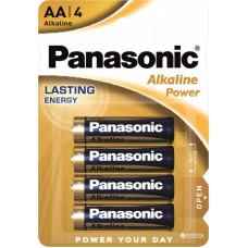 Батарейка Panasonic Alkaline Power LR06 (AA) bl (4/48/240)