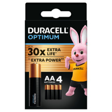 Duracell OPTIMUM AA Бат. Алкалінові CEE GEN3 4 шт