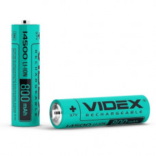 Акумулятор Videx 14500 800mAh box (1/50/600)
