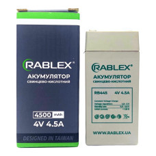 Аккумулятор Rablex 4v-4.5Ah (RB445)