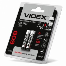 Акумулятор Videx R03 600mAh bl (2/20/200)