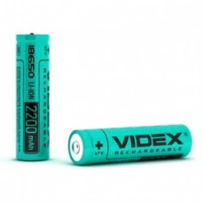 Акумулятор Videx 18650 2200mAh box (1/50/600) - aim.6907 VIDEX
