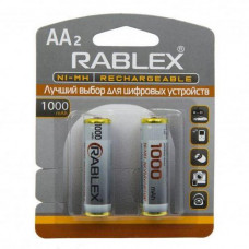 Акумулятор Rablex R6(AA) 1000mAh (2/24/240)