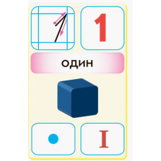 НУШ Флеш-картки Математика 1 клас Нова українська школа Ранок Н901131У (9789667482763) (262656)