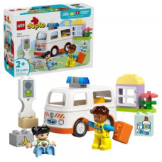 LEGO • Швидка допомога та водій (10447)
