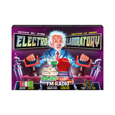 Електронний конструктор \\"Electro Laboratory. FM Radio\\" ELab-01-01