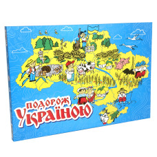 Настільна гра Strateg Подорож Україною українською мовою (59)