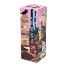 Настільна гра Strateg Jenga Tale джанга 48 брусків (30966)