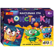 Настільна гра Монстрики (Укр) Ranok-Creative 12120077У (4823076144487) (344078)