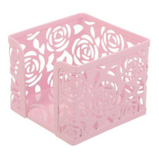 Бокс для паперу, ROSE, PASTEL, металевий, рожевий