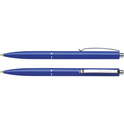 Ручка шариковая автомат. Schneider К15 корпус синий, пишет синим S93083