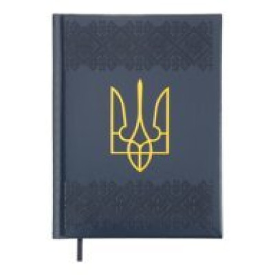 Ежедневник датир. 2025 HERALDRY, A5, кобальтовый, иск.кожа/поролон BM.21128-54
