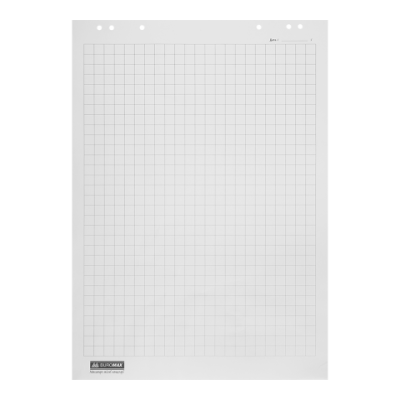 Блок паперу для фліпчартів JOBMAX, 20 арк., клітинка, 64 х 90 см. - BM.2297-00