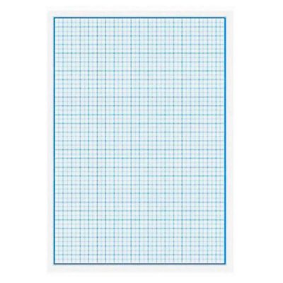 Бумага масштабный координат А3 ВБ-57/3101 (400 х 300 мм) голубой 5942