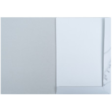 Картон белый односторонний А4 (10 л), папка, Kite