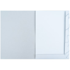Картон білий односторонній  А4 (10арк), папка, Kite