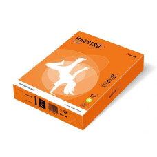 Папір кольоровий А4 80 г/м 500 арк.  Maestro Color Intensive OR43 Orange помаранчевий