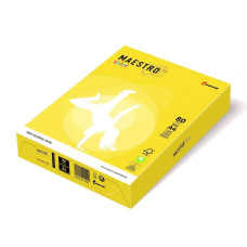 Бумага цветная А4 80 г/м 500л Maestro Color Neon Yellow желтый