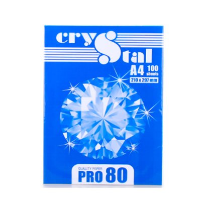 Бумага А4 CRYSTAL PRO 80 С 80г/м2 (100л) * - 630324 NEXO