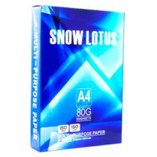 Бумага А4 SNOW LOTUS 80г/м2 (500л) ##