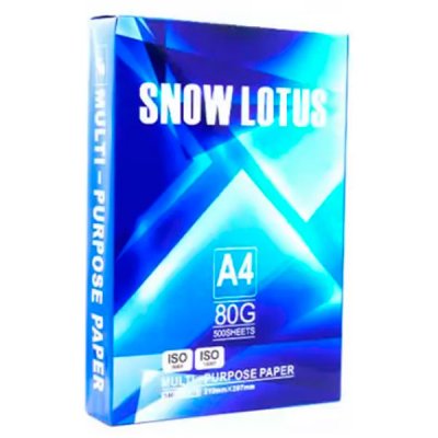 Папір А4 SNOW LOTUS 80г/м2 (500л) ## - 632424 NEXO