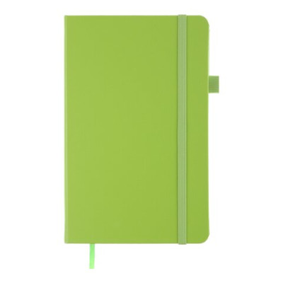 Книга записна ETALON 125*195, 96 арк., клітинка, обкл. штучна шкіра, салатовий BM.291160-15