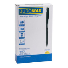 Карандаш механический MASTER, Rubber Touch, 0.5 мм, черный Карандаш механический MASTER, Rubber Touch, 0.5 мм, черный