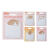 Блок бумаги для записей LAZY CAT, с кл.слоем, диам. 70 мм, 30 листов - BM.2381-77 Buromax