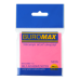 Блок бумаги для записей NEON, 75х75 мм, 100 л., розовый - BM.2382-10 Buromax