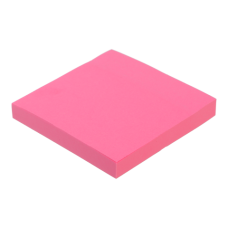 Блок бумаги для записей NEON, 75х75 мм, 100 л., розовый