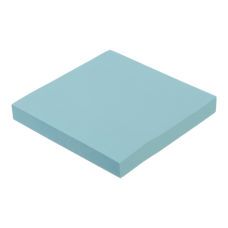 Блок бумаги для записей PASTEL, 75х75 мм, 100 л., голубой