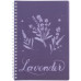 Блокнот на спіралі пласт. обкл., А5, 80 арк., кл., Lavender 4