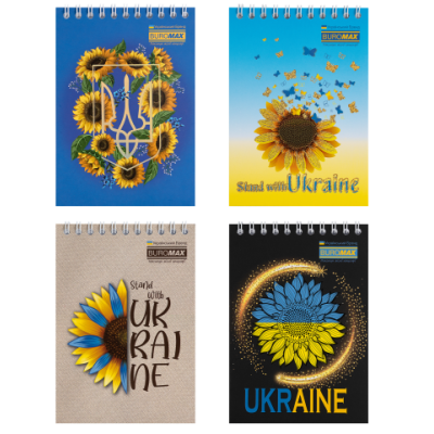 Блокнот на пружині зверху PATRIOT 