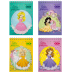Блокнот на пружині зверху PRINCESS, А6, 40 арк., карт.обкл., KIDS Line