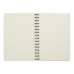 Книга для нотаток COLOUR LINES, А5, 80 арк., клітинка, тв. картонна обкладинка, фіолетова