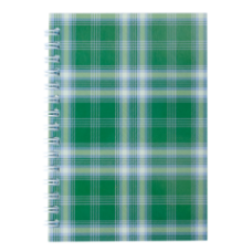 Тетрадь для записей SHOTLANDKA, А6, 48 л., клетка, картонная обложка, зеленая