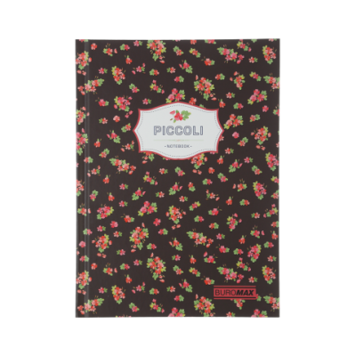 Записная книжка PICCOLI, А5, 80 л., клетка, интегральная обложка, светло-розовая - BM.24522101-43 Buromax