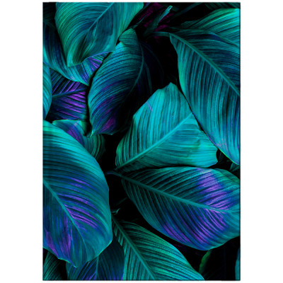 Книга записна А4, 192арк., кліт., Flora, зелена