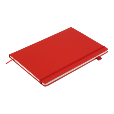 Книга записная ETALON 210*295, 96л., клетка, обложка искуственная кожа, красный