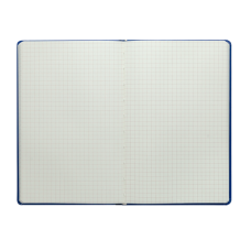 Блокнот діловий SMARTI А5, 96л, клітинка, обкладинка штучна шкіра, коричневий